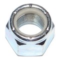 Midwest Fastener Nylon Insert Lock Nut, 3/4"-16, Steel, Grade 2, Zinc Plated, 6 PK 66663